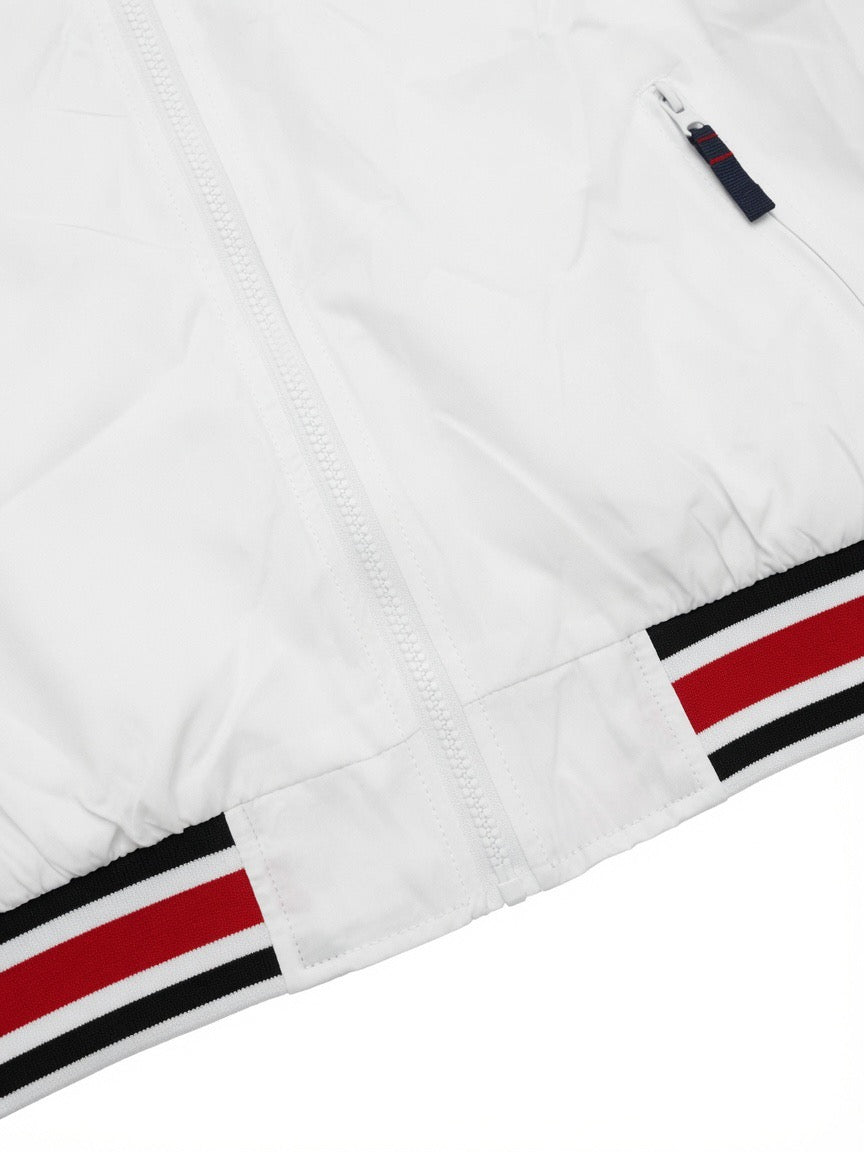 Chamonix Bomberjack - Wit – Retro Track Jacket