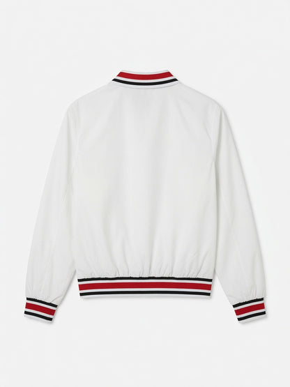 Chamonix Bomberjack - Wit – Retro Track Jacket