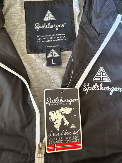 Spitsbergen Norway Windbreaker Jacket - zwart