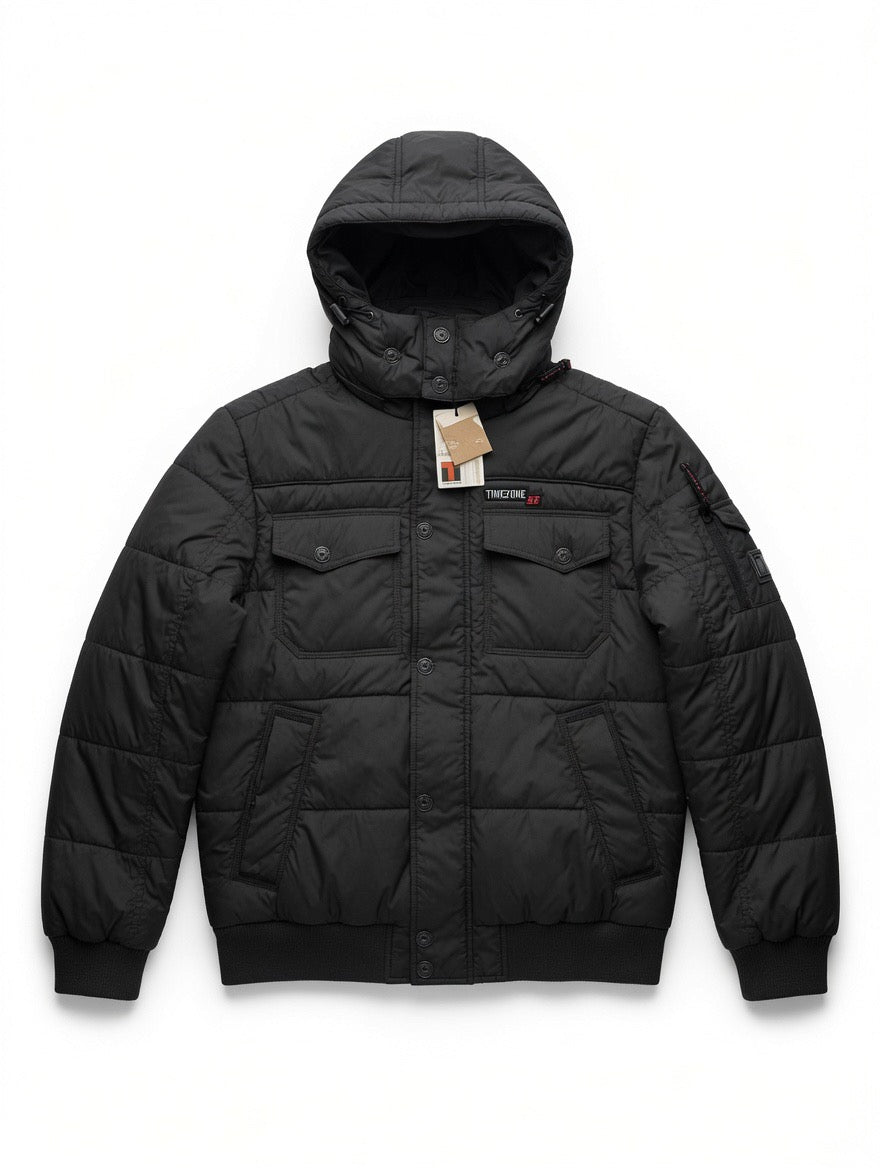 Timezone Herrenjacke Caledon - Dark Brown - Größe XXL