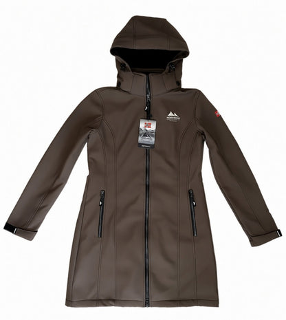 Nordberg Dames Softshelljas Hedda - Brown