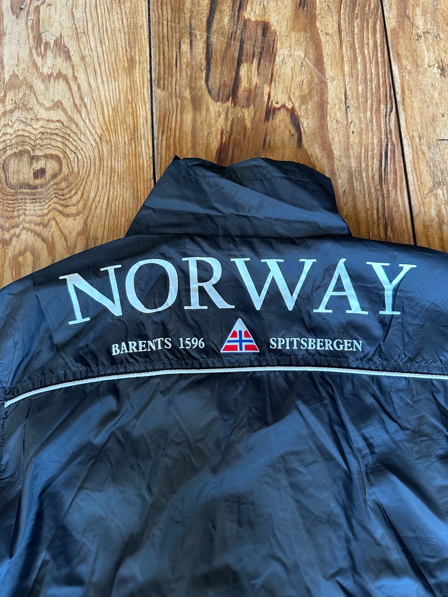 Spitsbergen Norway Windbreaker Jacket - zwart