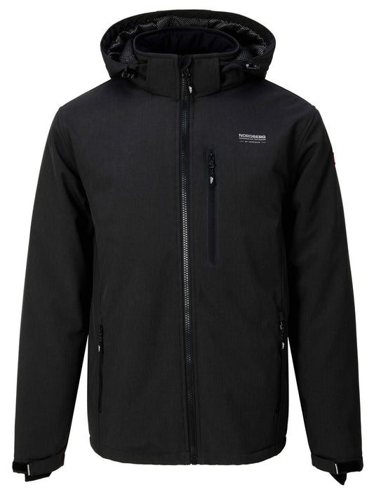 Nordberg Veste matelassée softshell Laser Homme - Noir chiné - XXXL