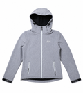 Nordberg Damen Softshelljacke Rinda - Grau meliert - Größe S
