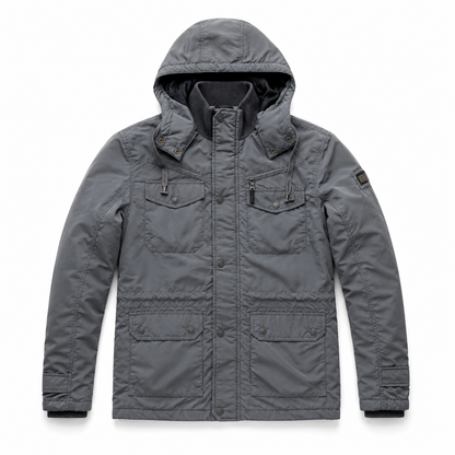 Timezone Herrenjacke Burnaby - Dark Shadow - Größe XL