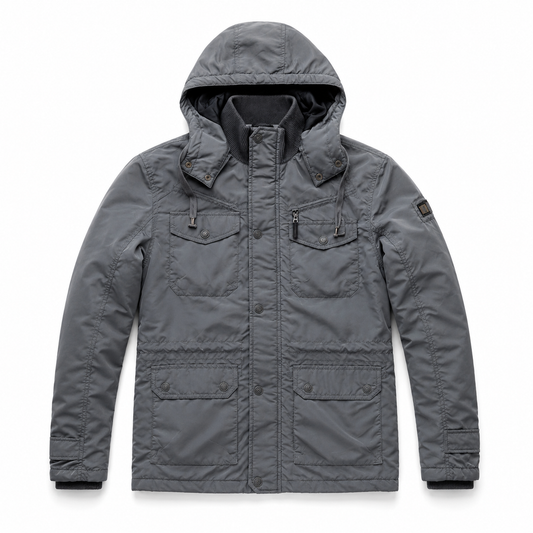 Timezone Blouson Homme Burnaby - Dark Shadow - Taille XL