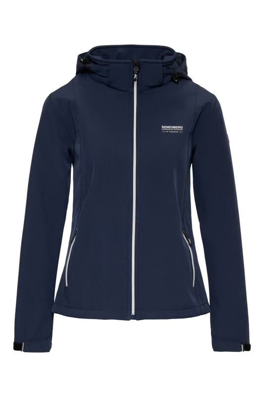Nordberg Dames softshell jacket Rinda - dark navy melange