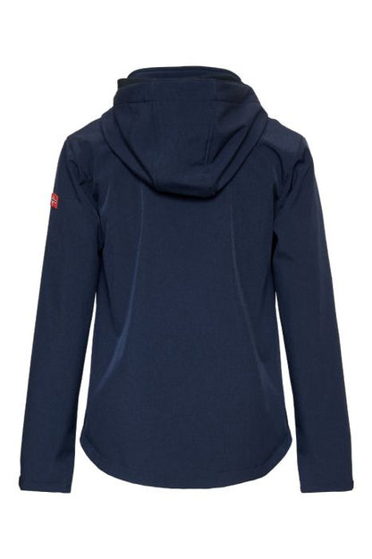 Veste softshell femme Nordberg Rinda - bleu marine foncé chiné