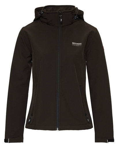 Nordberg Damen Softshelljacke Ingrida - Schwarz