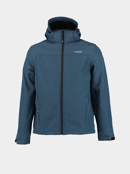 Nordberg Veste Softshell Homme Kjeld - Bleu marine mélangé - Taille XXXL