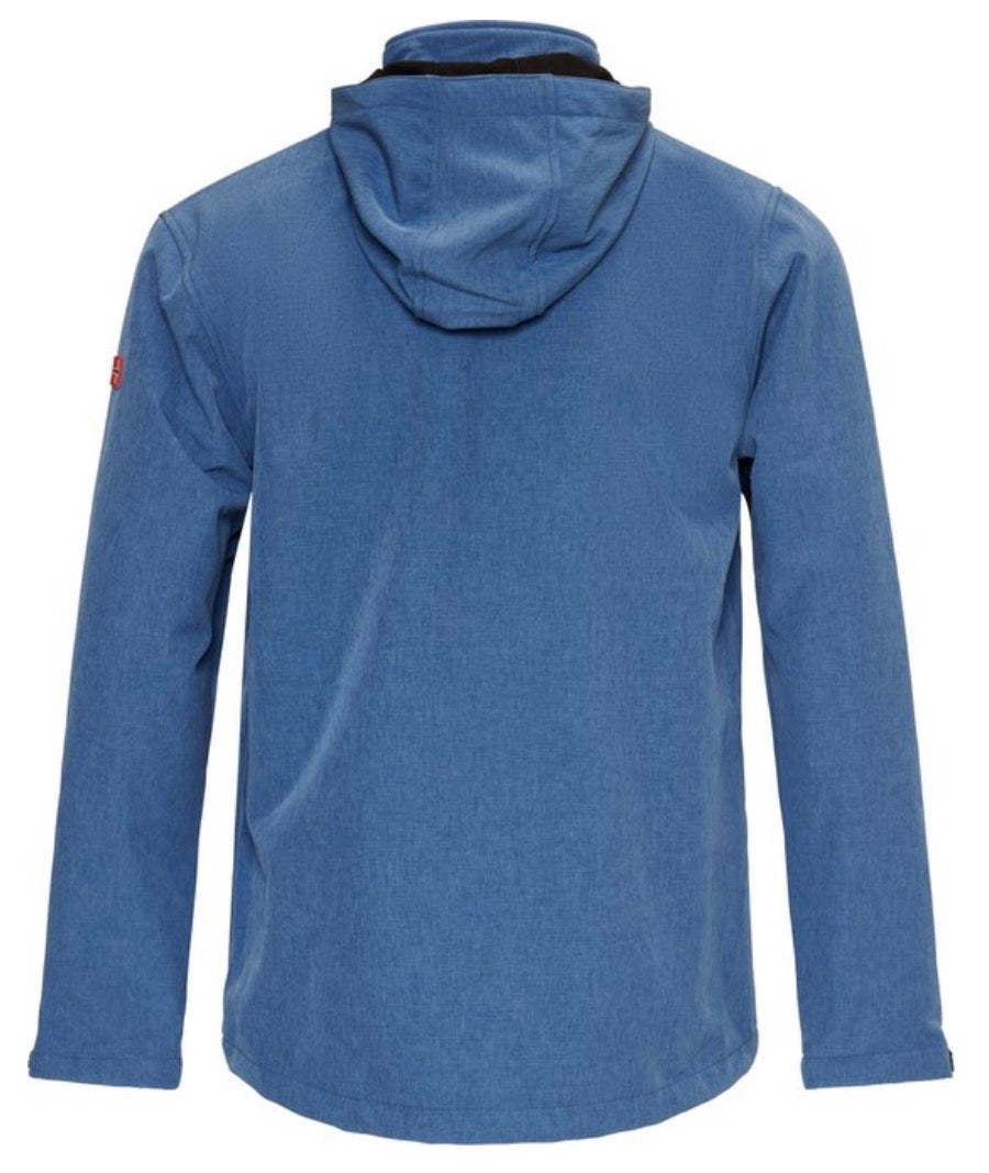 Nordberg Veste softshell homme Kjeld - Bleu clair chiné