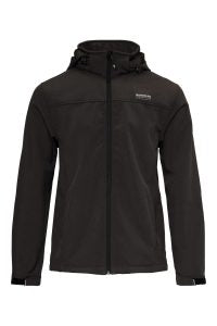 Nordberg Herren HARDSHELL Jacke Shell - Schwarz meliert - 4XL