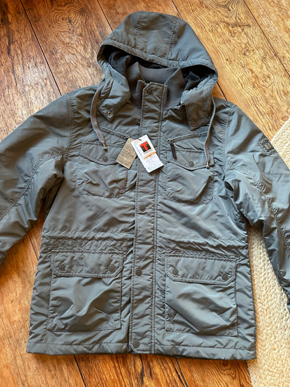 Timezone Herrenjacke Burnaby - Dark Shadow - Größe XL